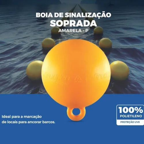BOIA DE SINALIZAÇÃO P - Brudden Naútica