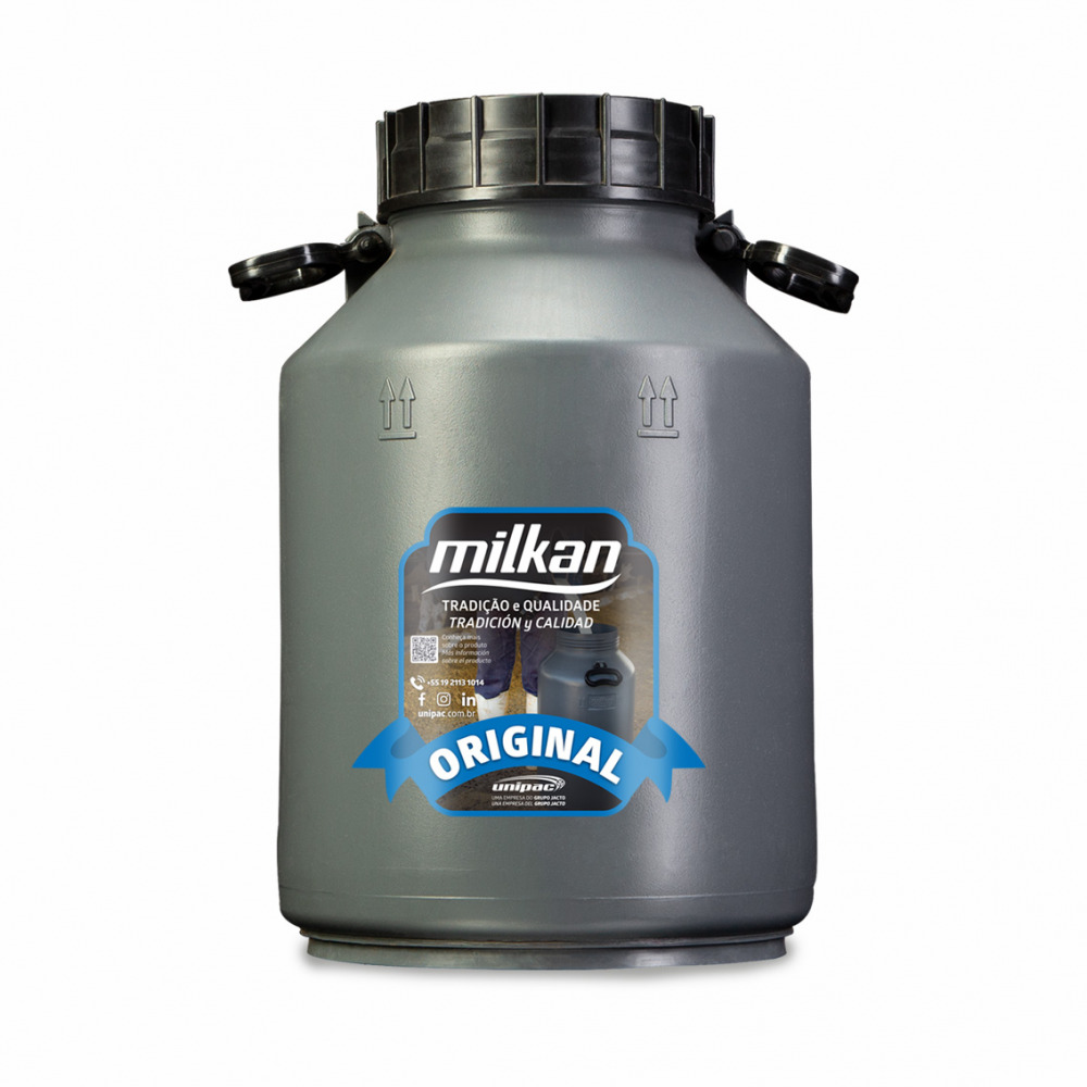 Vasilhame para Leite Milkan 20l - Unipac