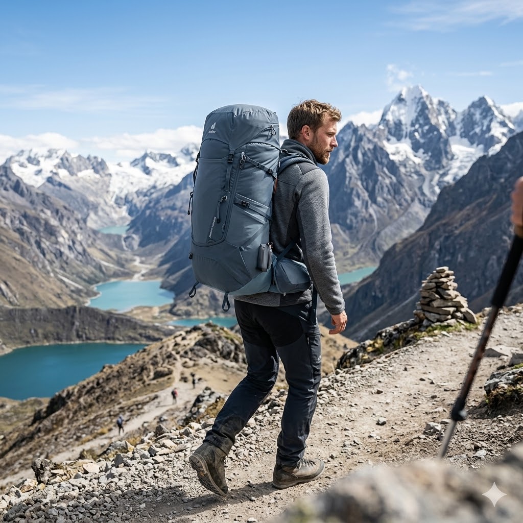 Mochila Trekking Alpamayo 65+10l Deuter  ...