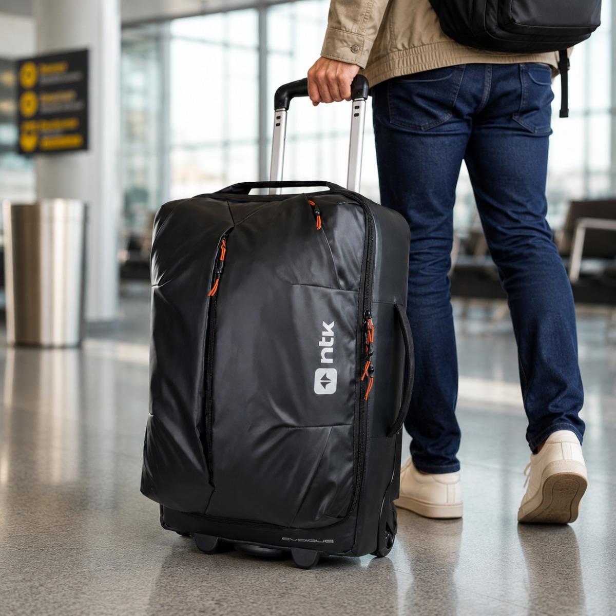 Mala de Viagem Evoque Roller 38L - Polié ...