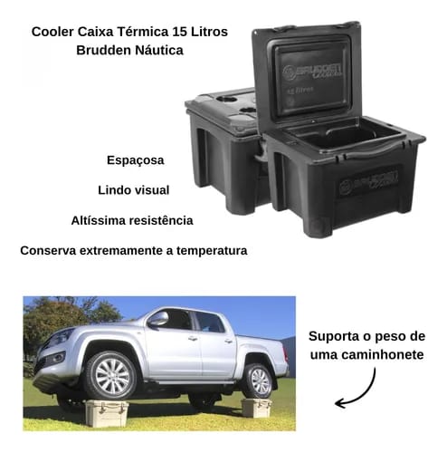 KIT BRUDDEN-COOLERS PRETA 30 LTS